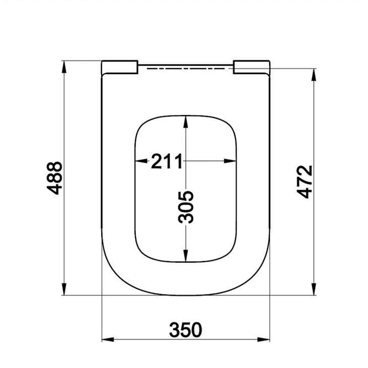 Galassia Meg 11 toilet seat