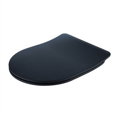 Svart Duroplast Toalettsits